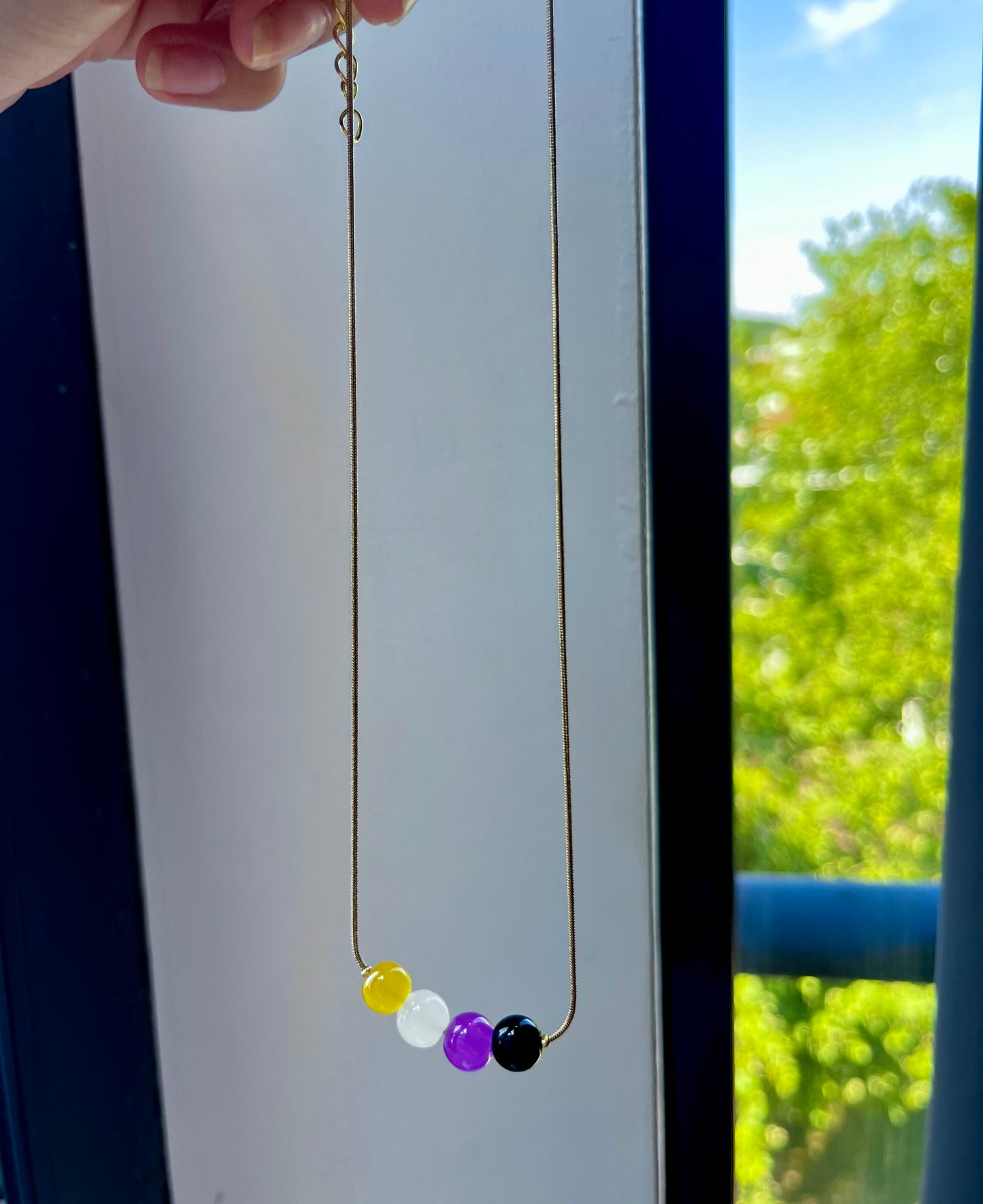 The “Alignment” Non-Binary Necklace
